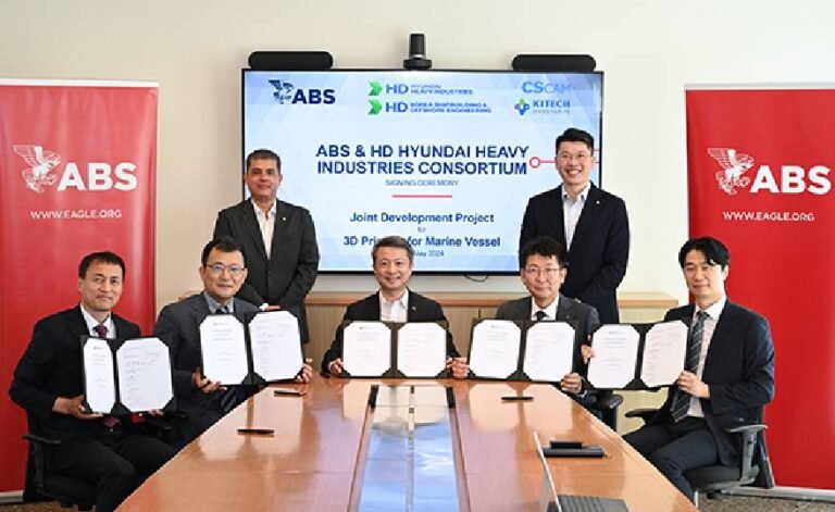 ABS and HD Hyundai Heavy Industries Sign JDP to Advance 3D Printing