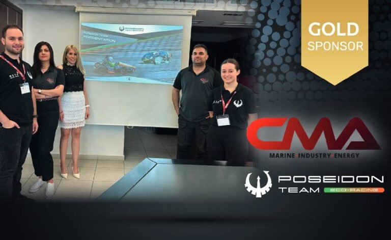 CMA D. ARGOUDELIS & CO S.A. becomes Gold Sponsor for the Poseidon Team of the University of Western Attica