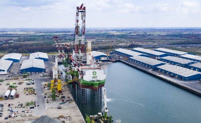 DEME’s Offshore Base in Vlissingen – image credit DEME Group