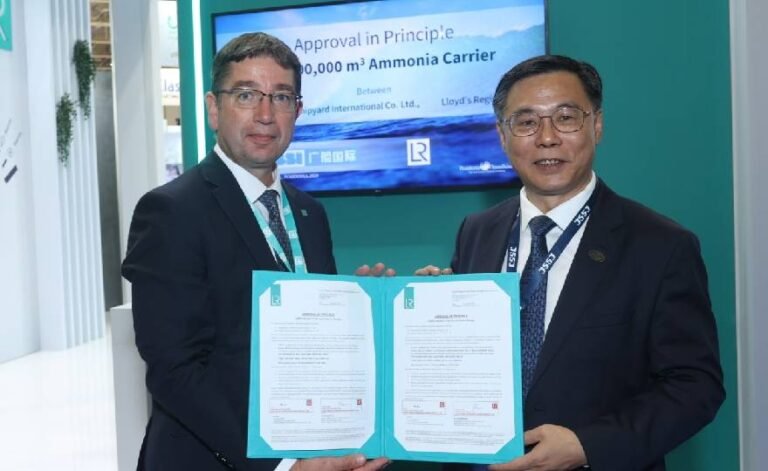 LR and Guangzhou Shipyard International ink JDP for world’s largest ammonia carrier
