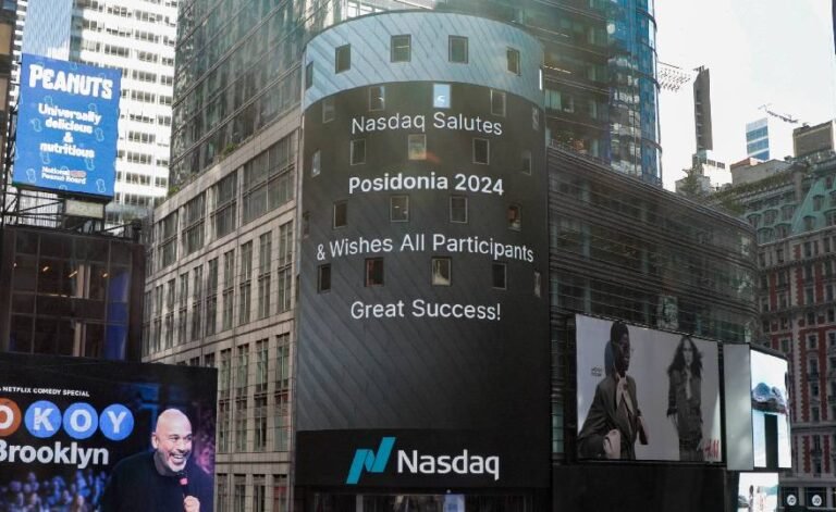 Nasdaq salutes Posidonia 2024 and Greek shipping, acknowledging the event’s worldwide reach and importance