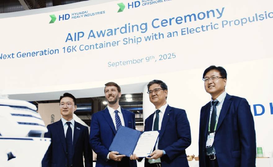 ABS Approves Next-Generation 16K Container Ship with Electric Propulsion System from HHI and KSOE