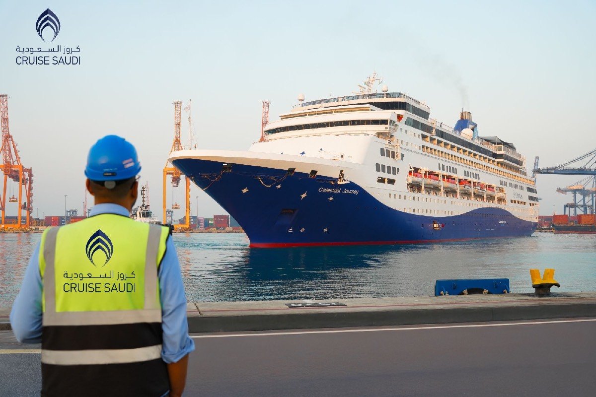Cruise Saudi welcomes Celestyal on its maiden call to Jeddah with plaque exchange