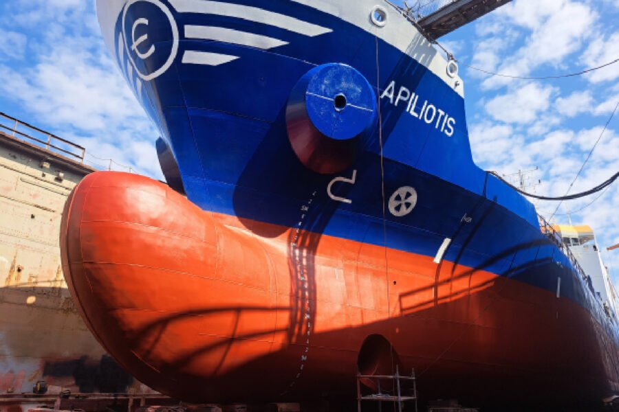 Aegean Protective Coatings and PPG Successfully Apply Cutting-Edge Electrostatic Technology