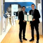 Panagiotis Mitrou, Lloyd’s Register (left) and François Michel, CEO of GTT.