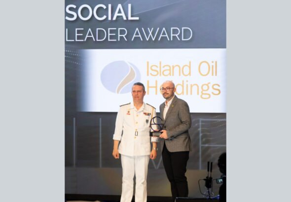 Island Oil Awarded as “Social Leader” at ESG Shipping Awards