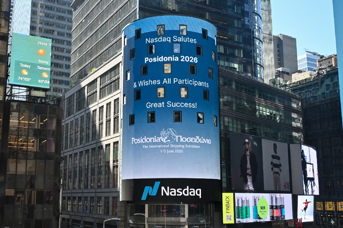 NASDAQ salutes Posidonia 2026 and Greek shipping