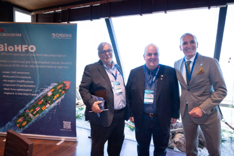 TecnoVeritas & ORIANI presented BioHFO to Greek Ship Owners