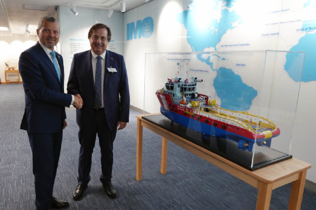 AIGAION PELAGOS at IMO Headquarters