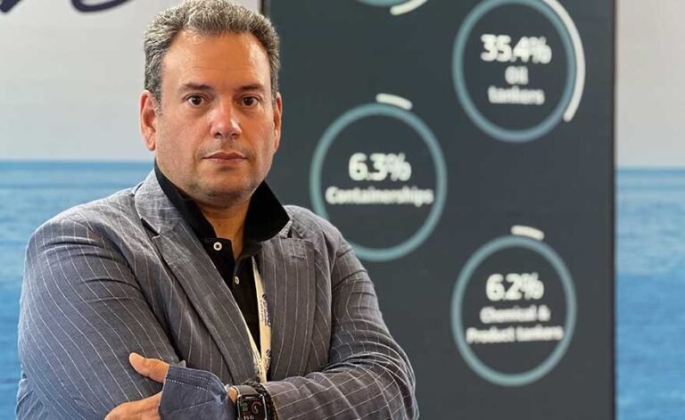 Nikos Doukas at Posidonia