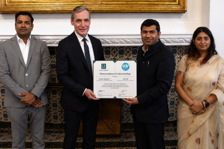 Sagar Defence and Lloyd’s Register collaboration on autonomous maritime systems